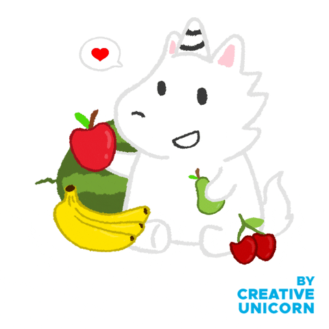 Fruits Cu GIF by Creative Unicorn