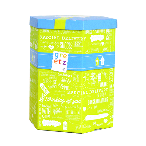 Surprise Box Sticker by Greetz