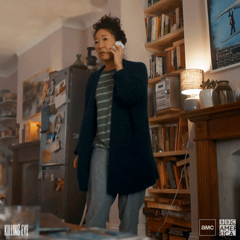 Killing Eve Friends GIF by BBC America - Find & Share on GIPHY