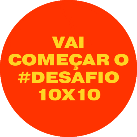 desafio10x10 Sticker