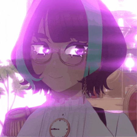 echorosen anime girl kawaii spooky GIF