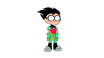 Teen Titans Go Robin Sticker by Cartoon Network EMEA