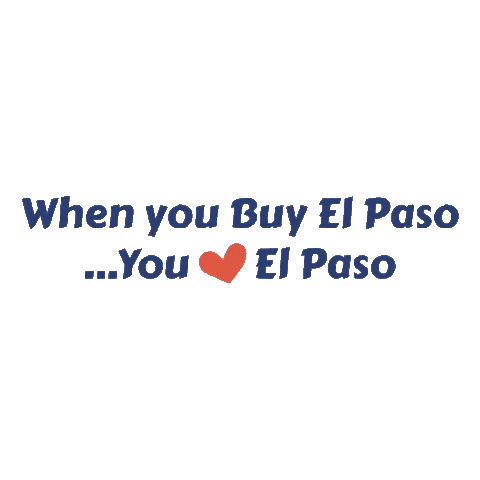 BuyElPaso Sticker