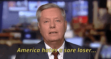 Lindsey Graham Sore Loser GIF by GIPHY News