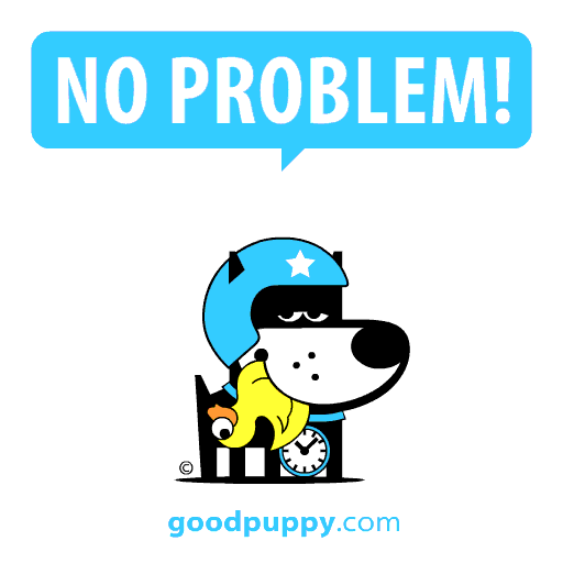Relaxed No Problem GIF by GOOD PUPPY