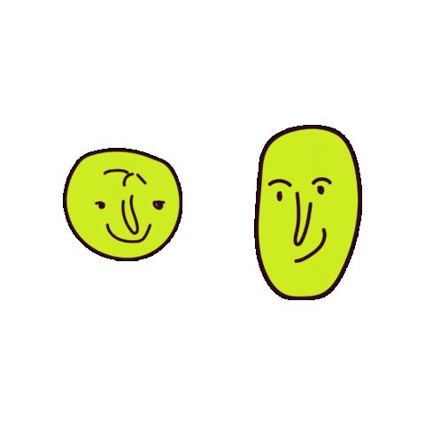 Happy Lime Sticker by Das Rund