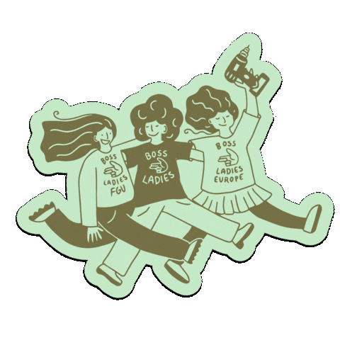 Go Your Own Way Skills Sticker by Boss Ladies