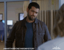 Confused Jesse Metcalfe GIF by Hallmark Movies & Mysteries