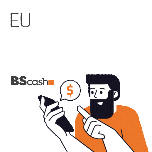 BScash Sticker