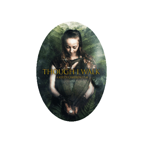 Though I Walk Sticker