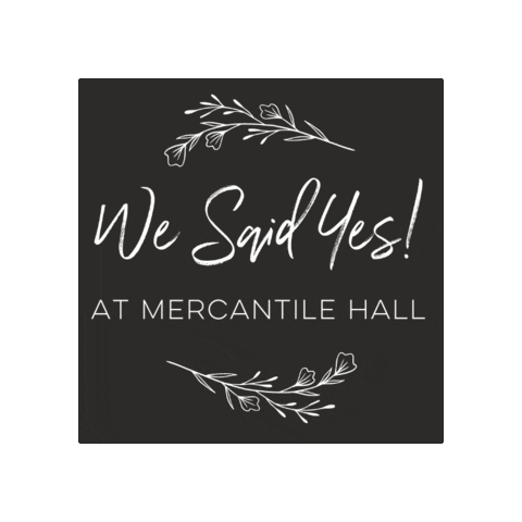 Mercantile Hall Sticker