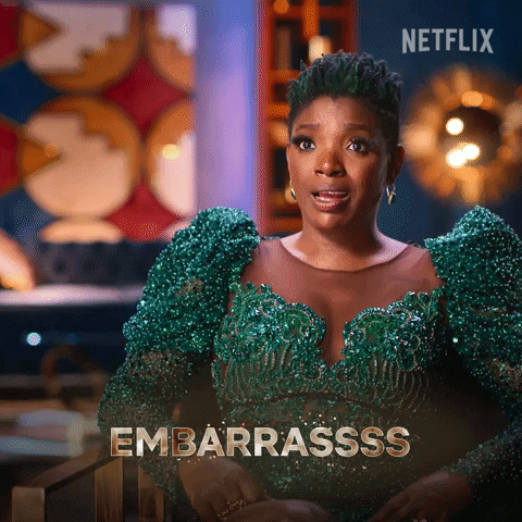 Embarrassed GIF by NETFLIX
