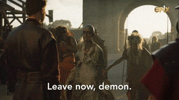 Get Out Of Here Over It GIF by Britannia on EPIX