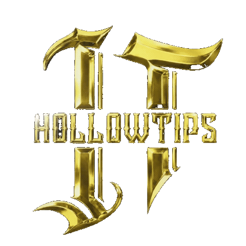 Logo Gold Sticker by Hollowtips