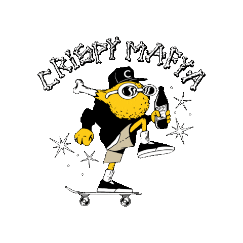 Crispy Mafya Sticker