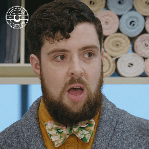 No Way Wow GIF by The Great British Sewing Bee