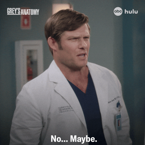 Greys Anatomy No GIF by ABC Network