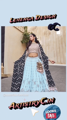 Fashion Indian Wear GIF by ArtistryC