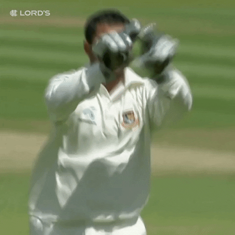 Celebrate Tamim Iqbal GIF by Lord's Cricket Ground