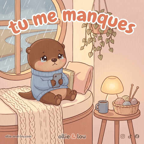 Miss U GIF by Ollie & Lou