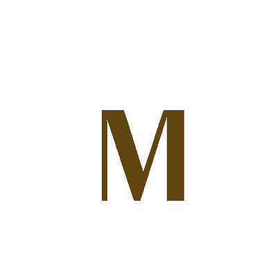 M Sticker by mixed_brazil