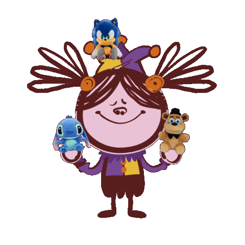 Stitch Juggling Sticker