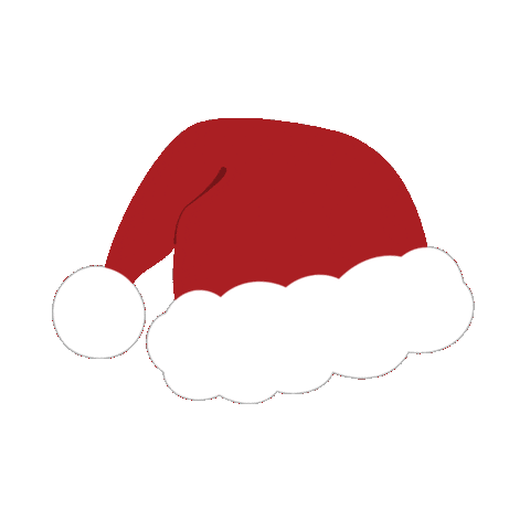 Santa Hat Christmas Sticker by Erstwilder