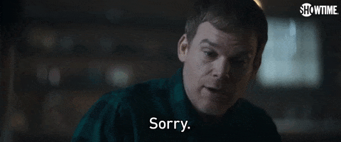 Sorry Episode 4 GIF by Dexter