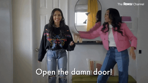 Season 1 Door GIF by The Roku Channel by therokuchannel