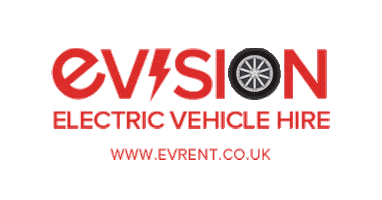 EVision Electric Vehicle Hire Sticker