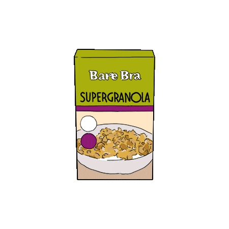 BareBra Sticker