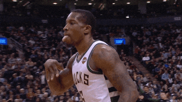 tounge out eric bledsoe GIF by Milwaukee Bucks