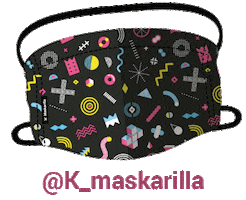 K Maskarilla Sticker