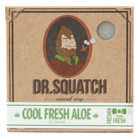 Aloe Squatch GIF by DrSquatchSoapCo