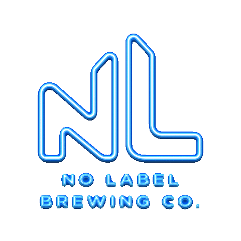 No Label Brewery Sticker