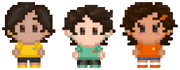 Pixel Band Sticker