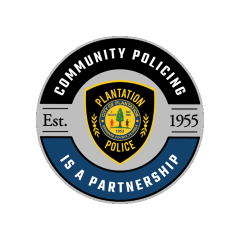 Ppd Sticker by Plantation Police