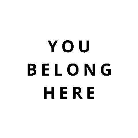 Youbelonghere Sticker by Woodlawn Church