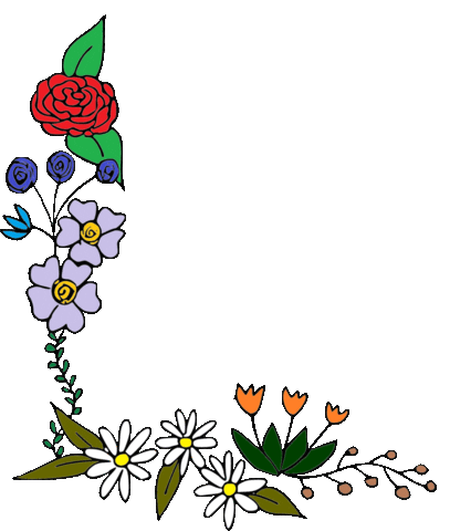 Flower Sticker