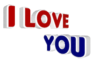 I Love You Sticker by OpticalArtInc.
