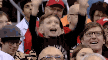 Jumping Ohio State GIF by Ohio State Athletics