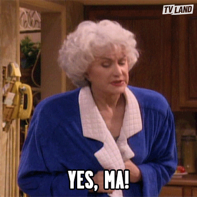 Golden Girls Yes GIF by TV Land