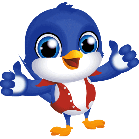 AndorinhaHiperCenter Sticker