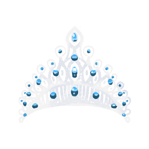 The Crown Sparkle Sticker by zandraart