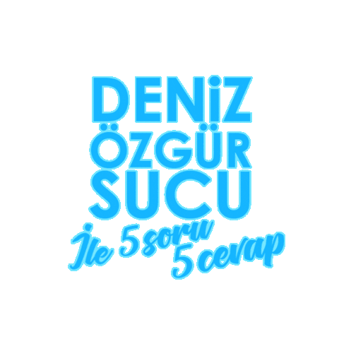 Deniz Ozgur Sucu Sticker