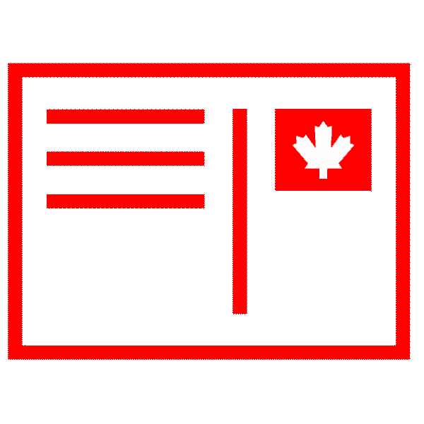 Canada Mail Sticker by @ExploreCanada