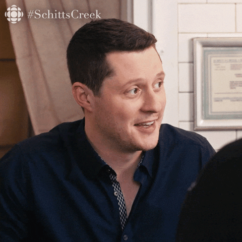 What To Say Schitts Creek GIF by CBC