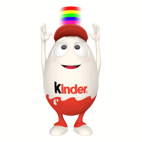 Rainbow Colors GIF by Kinder Official