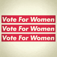 Voting Womens Rights GIF by INTO ACTION