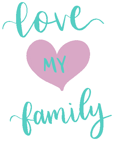 I love my family sign and labels Stock Vector | Adobe Stock